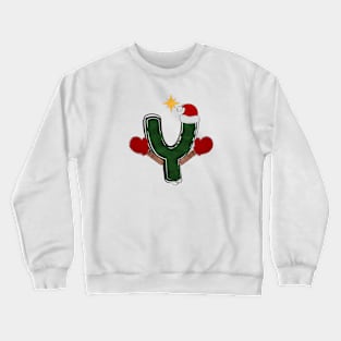 Letter Y - Christmas Letter Crewneck Sweatshirt